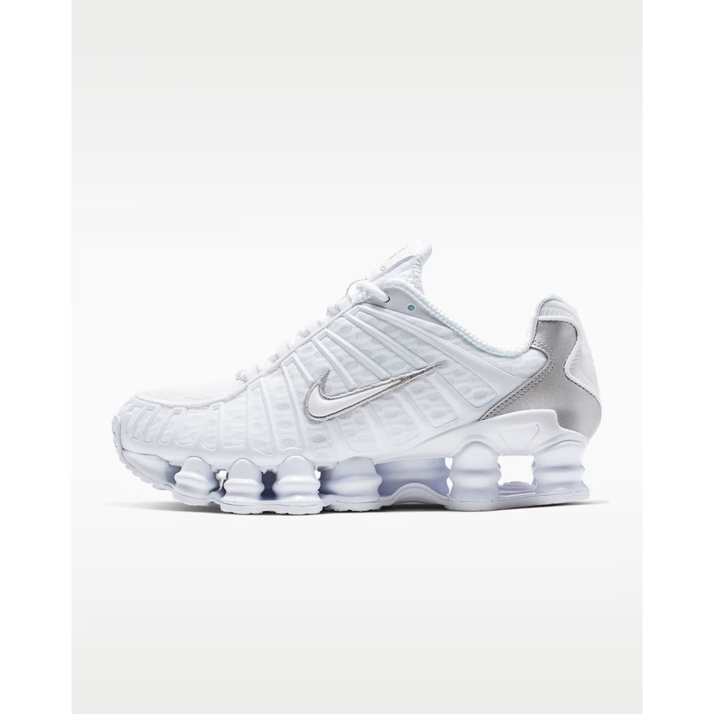 Size 9.5 - [NEW] Women's Nike Shox TL Shoes 'White' AR3566-100